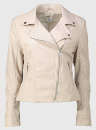 Women S Clothing Shoes Accessories Clothes Shoes Accessories Cream Faux Leather Biker Jacket