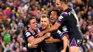 Cameron munster (13 eylül 1994 doğumlu) avustralyalı bir profesyoneldir rugby ligi olarak oynayan futbolcu beş sekizinci, tam. Dead In Goal Podcast Cameron Munster Interview League Inside Sport