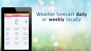 Appendix weather today at my location indicates the current temperature of the outdoor air in dependence on your location and the temperature in the room. Weather Forecast Today Local Weather Report Amazon In Appstore For Android