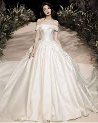 How To Order How To Choose Color After Purchase Step 1 Click On Add To Cart Step 2 Choose Check Ou Satin Wedding Satin Wedding Dress Ball Gowns Wedding