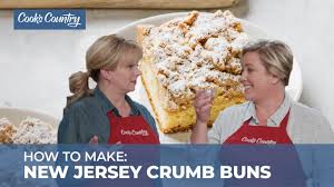 how to make new jersey crumb buns youtube