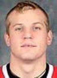 At center ice with former Warrior Tim Conboy