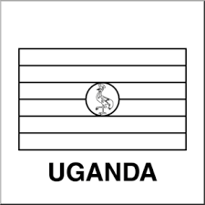 The red color represents the color of blood that connects all africans, hence symbolizing. Clip Art Flags Uganda B W I Abcteach Com Abcteach