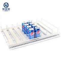 China Front Stopper Acrylic Gravity Feed Roller Shelf for C ...