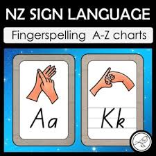 Learn about fingerspelling alphabet, numbers, and … New Zealand Sign Language Alphabet Wall Charts Tpt