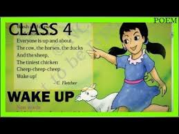 Wake Up Class 4 Poem Marigold Book Ncert Hindi Explanation Video Youtube