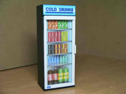 Commercial refrigerator upright cabinet 400 litres stainless steel single glass door | adexa sr400g in stock. Cold Drinks Cabinet
