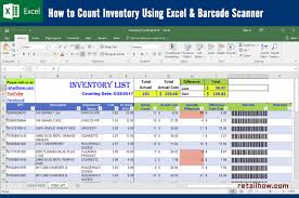 This tutorial will show you how to create stock charts in excel 2003. How To Count Inventory Using Excel Barcode Scanner Retailhow Excel Barcode Scanner Inventory