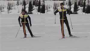 nordic skiers cross country ski