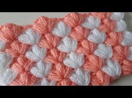 Easy Knitting Pattern For Baby Blanket And Fiber Bebek Battaniyesi Ve Lif Icin Kolay Orgu Modeli Youtube In 2020 Baby Knitting Patterns Easy Knitting Crochet Kit
