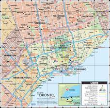 Toronto Street Map Pdf Toronto Road Map