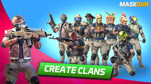 Download apk latest version of maskgun mod, the action game of android, this mod apk includes unlimited money, unlocked all guns, no ads. Maskgun Mod Apk 2 901 One Shot Kill Unlimited Ammo For Android