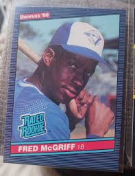 Fred McGriff Rookie & 2nd Year Lot! Mint!!