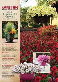 The 2015 2016 Ornamental Seed Catalog Cover For Growers Featuring The Best Flowers To Date Rochester Ny August 20 Seed Catalogs Flower Seeds Plant Catalogs