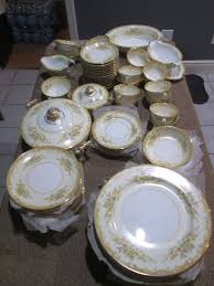 Green edge, cream&white, flowers, gold trim. Buy 1930 S Noritake China Patterns Up To 65 Off
