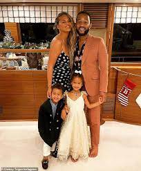 John legend and chrissy teigen are promoting vrbo with their kids, luna and miles, by their side. Chrissy Teigen Poses With John Legend And Their Children In St Barts In 2021 Celebrity Kids Fashion Chrissy Teigen Get Dressed