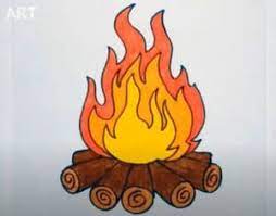 You don´t need to get the exact same tools, that i have in order to draw this elephant well. How To Draw A Campfire Step By Step