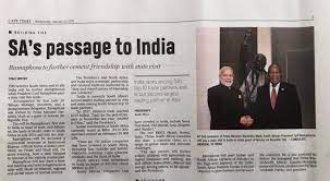 Death toll rises as violence and looting spreads in south africa. Articles In The Cape Times And Post Newspapers Today On State Visit Of President Ramaphosa To India On 25 26 January 2019 Ministry Of External Affairs Government Of India In South Africa