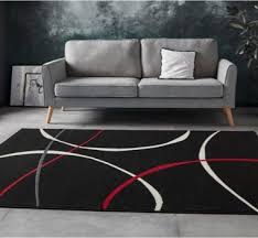 Welcher teppich passt zum roten sofa? Im Wohnzimmer Rot Sehen Baur