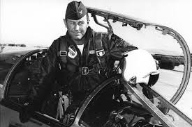 — chuck yeager (@genchuckyeager) december 8, 2020 story continues below advertisement yeager, an unlikely candidate to become one of the most famous aviators in history, joined the u.s. Kathryn S Report Chuck Yeager The Combat Pilot Who Broke The Sound Barrier With Two Broken Ribs