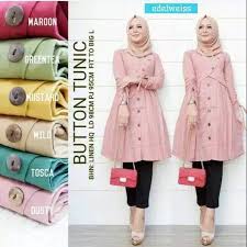 Baju tunik terbaru 2021 shopee. Baju Atasan Tunik Wanita Remaja Lengan Panjang Muslim Murah Katun Kekinian Lebaran Terbaru 2021 Shopee Indonesia