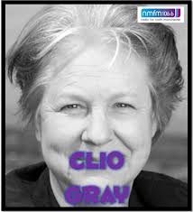 Coming Up: Hannah's Bookshelf at 2pm with guest novelist Clio Gray