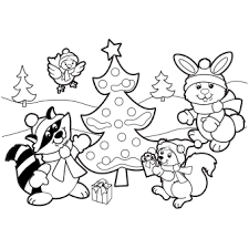 Our printable coloring pages are free and classified by theme, simply choose and print your drawing to color for hours! Holiday Scene Coloring Page Free Christmas Coloring Pages Merry Christmas Coloring Pages Christmas Coloring Pages