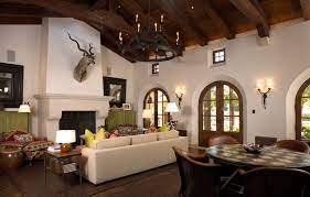Not only is it a place for relaxation and conversation, but it's a prime spot for entertaining guests. Hacienda Style Home Interiors Novocom Top
