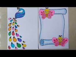 See more ideas about borders and frames, borders for paper, borders. Border Design Project Assignment Note Book Decoration Ideas New Front Page Design 2020 Yout Bond Paper Design Paper Art Design Colorful Borders Design