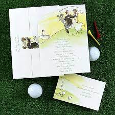 Golf Invite Golf Wedding Theme Sports Wedding Invitations Cartoon Wedding Invitations
