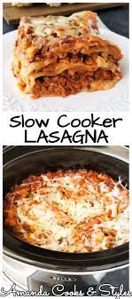Slow Cooker Lasagna Recipe Slow Cooker Lasagna Lasagna Recipe Slow Cooker Crockpot Lasagna Easy