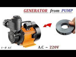 220v 500w Ac Electric Dynamo Generator From Induction Motor Water Pump Youtube In 2021 Free Energy Generator Cool Science Projects Water Pumps