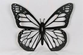 Inspirational metal art, butterfly yard decorations. Black Metal Monarch Butterfly Wall Art Metal Butterfly Monarch Wall Art Butterfly Decor Butterfly Garden Monarch Butterfly