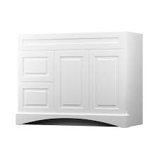 Whats people lookup in this blog: Kraftmaid 42 In White Bathroom Vanity Cabinet In The Bathroom Vanities Without Tops Department At Lowes Com