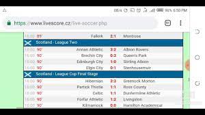 Maybe you would like to learn more about one of these? Livescore Cz Soccer Results Soccer Live Scores England Premier League