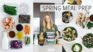 Meal Prep For Spring Healthy Recipes Pdf Guide Healthy Spring Recipes Healthy Recipes Meal Prep