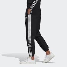 Black And White Adidas Tracksuit Bottoms Track Pants Black Ed7542 Track Pants Women Adidas Track Pants Sweatshirt Outfit
