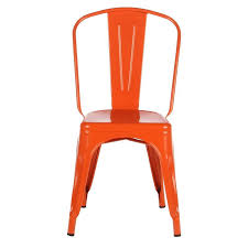 Design Tree Home Metal Slat Back Side Chair Metal Cafe Chairs Metal Dining Chairs Metal Side Chair