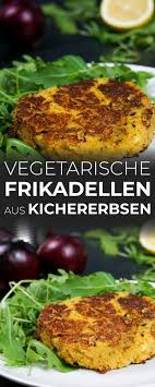 Vegetarische Frikadellen Aus Kichererbsen Nutrilicious Rezept In 2020 Vegetarische Frikadellen Kichererbsen Frikadellen