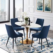 Modway Lippa 54 Oval Artificial Marble Dining Table In Rose White In 2020 Oval Table Dining Dining Table Marble Dining Table