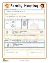 View, download and print family meeting worksheet pdf template or form online. Scheduling A Family Meeting To Discuss Family Goals Plan Family Activities And Review The Your Progr Family Mission Family Schedule Family Mission Statements