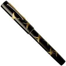 Namiki Chinkin Crane Fountain Pen