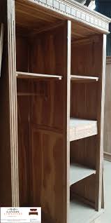 Lemari sayur 2 pintu kayu minimalis, kota bekasi. Lemari Pakaian Kayu Jati Minimalis 2 Pintu Majapahit Furniture Jepara Gandis Furniture Jepara