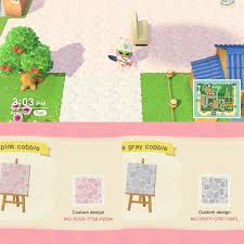Animal Crossing New Horizons New Tiles Streets Wood Steps And Paths Qr Codes Custom Designs April In 2020 Animal Crossing New Animal Crossing Animal Crossing Game