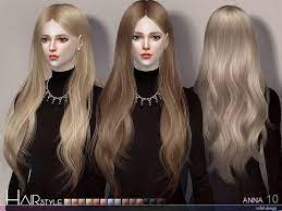 Sims 4 cc alpha hair female · noticias y contenidos recientes · los sims móvil · guías · otros juegos · ¡hola querido simmer! The Sims Resource Anna N10 Hair By S Club Sims 4 Hairs Womens Hairstyles Sims Hair Hair Styles
