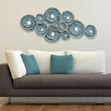 Shop wayfair for the best teal metal art. Stratton Home Decor Decorative Waves Metal Wall Decor S01293 The Home Depot
