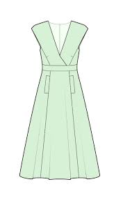 Check spelling or type a new query. Dress With Plunging Neckline Sewing Pattern 4943 Made To Measure Sewing Pattern From Lekala With Free Online Download