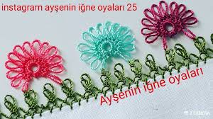 Yeni Pir Pirli Motif Igne Oyasi Modeli Anlatimli Yapilisi Tig Isleri Oya Tig Isi Dantel
