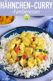 Hahnchen Curry Mit Reis Und Gemuse Einfaches Rezept Meinestube Rezept In 2021 Leckere Gerichte Mit Fleisch Hahnchen Curry Rezepte