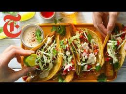 In a small dish, stir together seasonings: Fried Fish Tacos Nyt Cooking Youtube